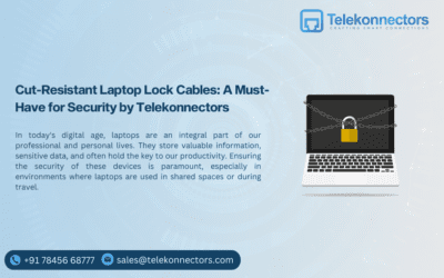 Cut-Resistant Laptop Lock Cables: A Must-Have for Security by Telekonnectors