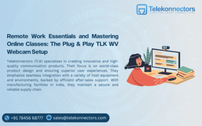 Remote Work Essentials and Mastering Online Classes: The Plug & Play TLK WV Webcam Setup