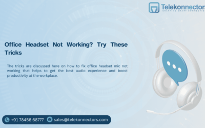 Office Headset Not Working? Try These Tricks