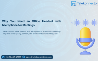 Why You Need an Office Headset with Microphone for Meetings